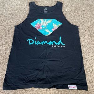 Diamond supply tank top sz L
